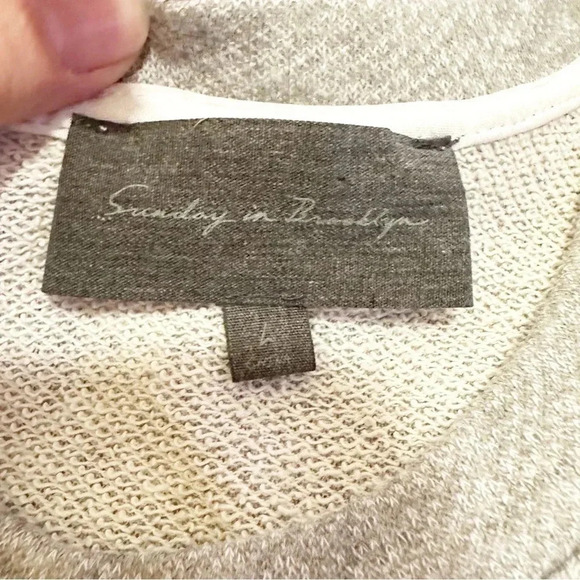 Sunday in Brooklyn• Grey plaid tank top - Picture 3 of 11